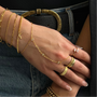 Viral Hand Chains:Anti Tarnish Waterproof