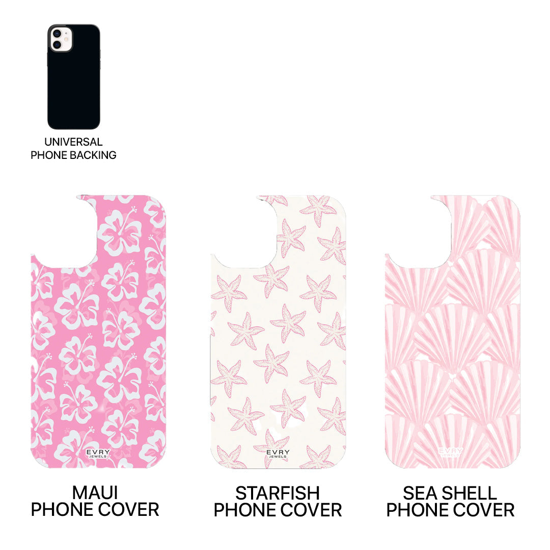 Beach Baddie Phone Case Bundle – 3 Covers + Base Case
